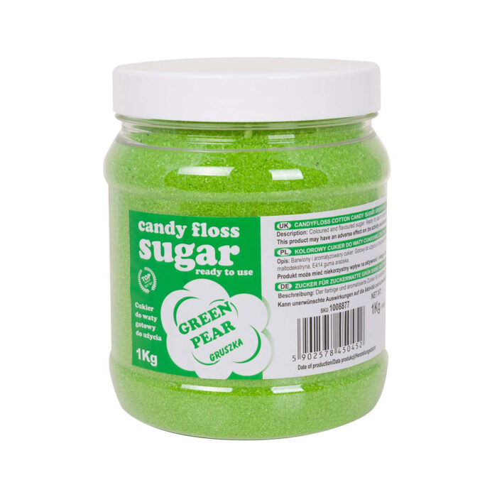 Roheline pirnimaitseline suhkruvatisuhkur, 1kg